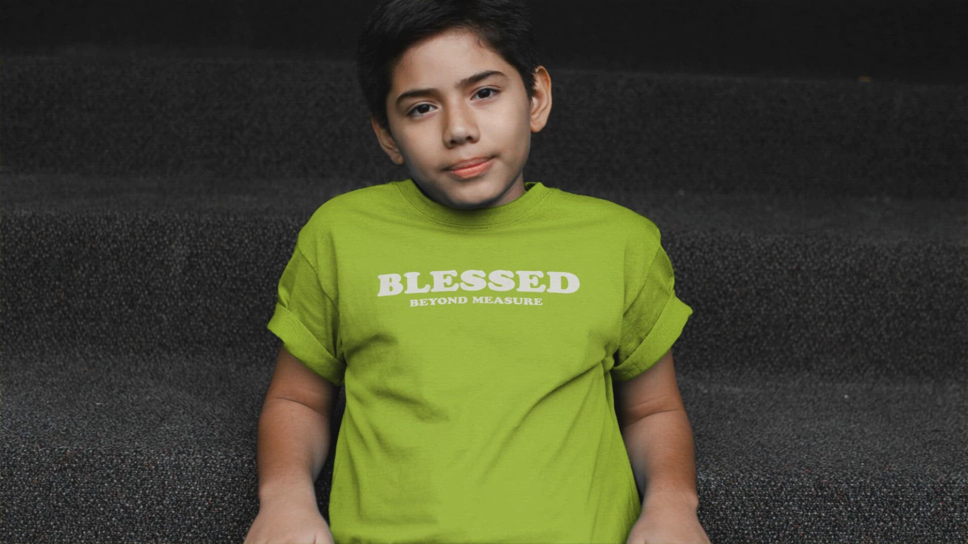 ''Blessed Beyond Measure'' Kids Tee