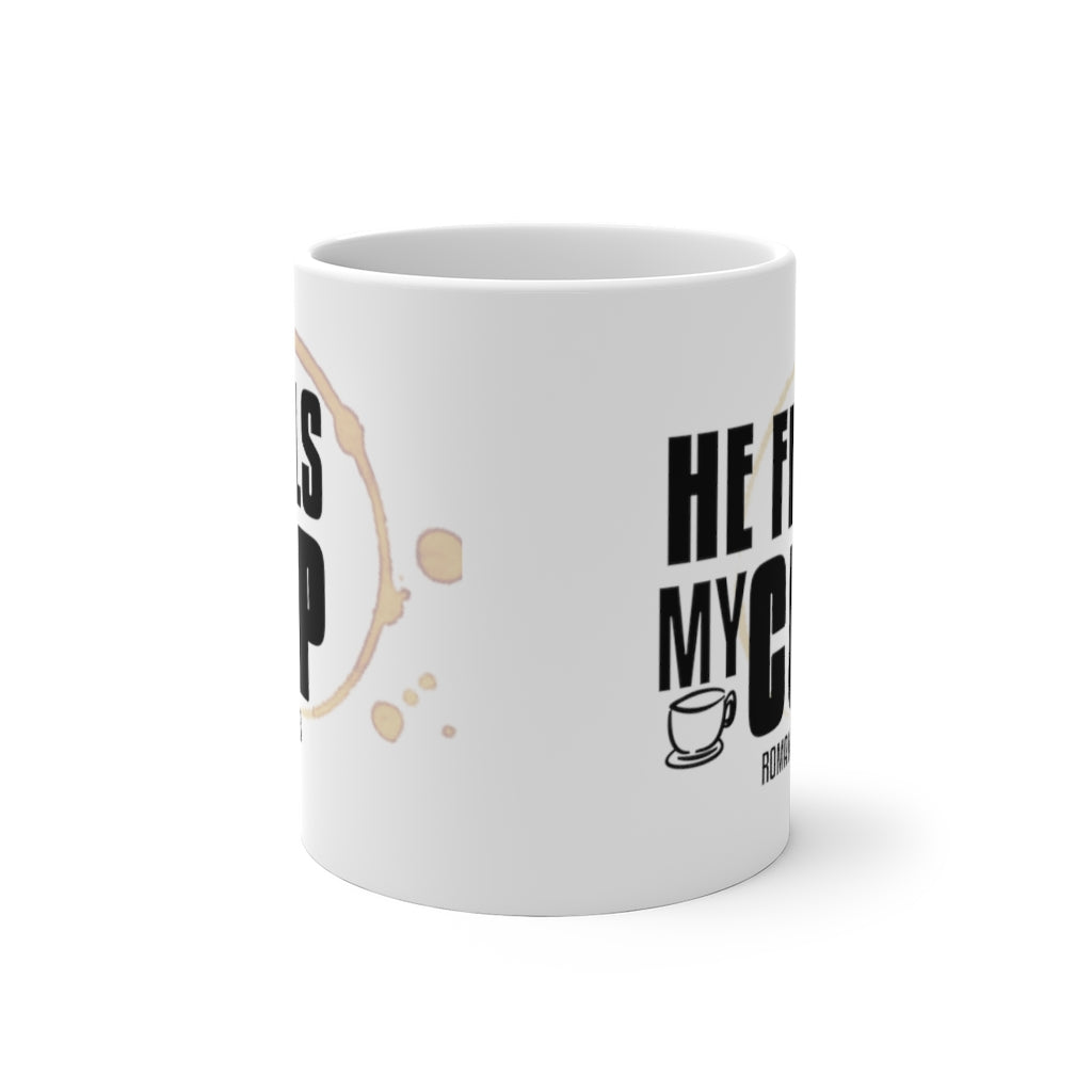 ''He Fills My Cup'' - Romans 15:13 Color Changing Mug