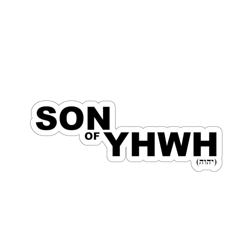 ''Son of YHWH'' Stickers - H.O.Y (Humans Of Yahweh)