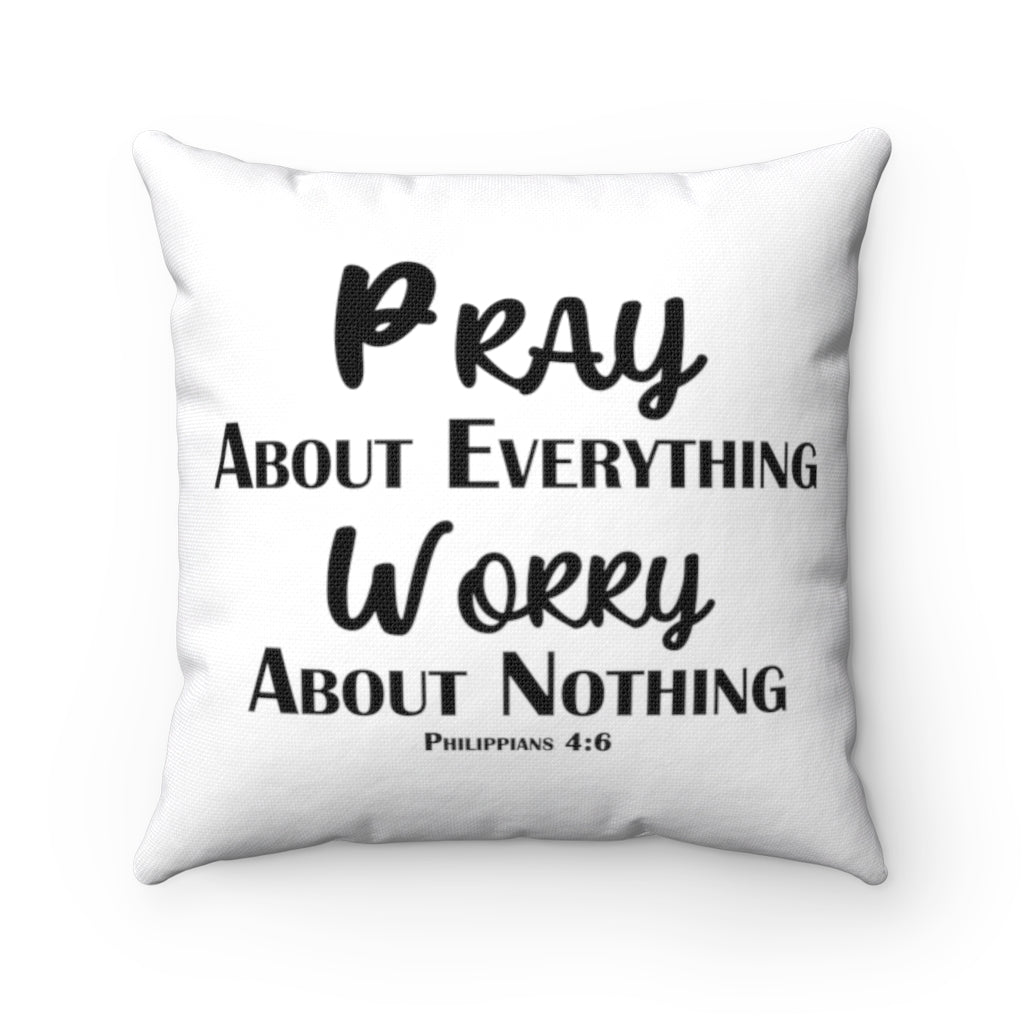 Philippians 4:6 Pillow