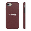 Load image into Gallery viewer, Burgundy - YHWH Phone Case
