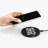 Load image into Gallery viewer, &#39;&#39;God is my wireless provider&#39;&#39; Black Wireless Charger