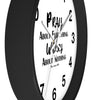 Load image into Gallery viewer, &#39;&#39;Philippians 4:6&#39;&#39; Wall clock
